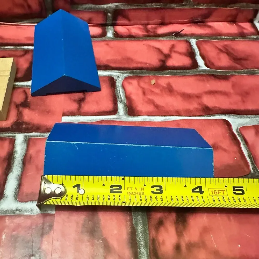 Thomas &  Friends Wooden Block Set with Blue Roofs